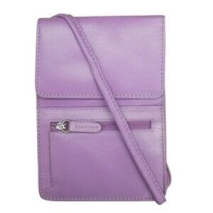 ILI RFID Leather Crossbody/Organizer